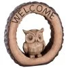 B&M Welcome Owl Garden Ornament 1 B&M Welcome Owl Garden Ornament -Magic Garden 392844 welcome owl ornament