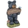 B&M Welcome Bear Garden Ornament -Magic Garden 392846 standing bear ornament