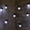 10 Solar Frosted Bulb String Lights -Magic Garden 392909 10 solar frosted bulb string lights