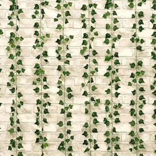 Solar Powered Artificial Ivy Leaf Curtain 180 X 180cm 6 Solar Powered Artificial Ivy Leaf Curtain 180 X 180cm - Image 4