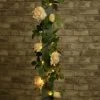 Artificial Rose Solar Garland -Magic Garden 392943 200cm artificial rose solar garland