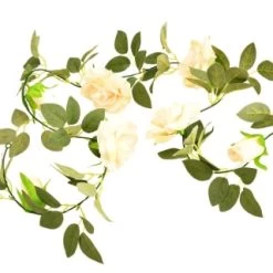 Artificial Rose Solar Garland -Magic Garden 392943 200cm artificial rose solar garland 2