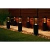 Cambridge Solar Powered Tube Post Lights 6pk