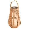 Small Solar Powered Natural Lantern -Magic Garden 393062 solar powered natural lantern with flickering warm white led 2