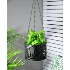 B&M Urban Eden Metal Hanging Planter -Magic Garden 393063 urban eden metal hanging planter1