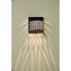 Decorative Solar Powered Fence And Wall Light -Magic Garden 393082 decorative solar powered fence and wall light