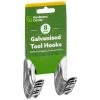 Gardeners Corner Galvanised Tool Hooks 8pk -Magic Garden 393143 8pk galvanised tool hooks