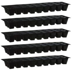 B&M Seed Trays 5pk - Small -Magic Garden 393174 5 seed trays group