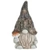B&M Solar Rustic Gonk Gnome Ornament - Mushroom -Magic Garden 393242 solar rustic gonk gnome ornament mushroom 2