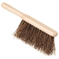 Heavy Duty Dustpan & Bassine Brush Set - Black -Magic Garden 393245 heavy duty dustpan and bassine brush set