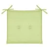 Luxury Seat Pads - Green 2pk 1 Luxury Seat Pads - Green 2pk -Magic Garden 393560 2pk shower resistant seat pads green