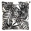 Luxury Seat Pad - Black Palm Leaf Print 2 Luxury Seat Pad - Black Palm Leaf Print -Magic Garden 393561 luxury shower resistant seat pad black palm leaf print 2