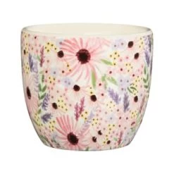 B&M Boho Garden Ceramic Plant Pots 3pk - Flowers 9 B&M Boho Garden Ceramic Plant Pots 3pk - Flowers -Magic Garden 393644 3pk boho garden ceramic plant pots flower 3