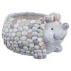 B&M Hedgehog Pebble Planter -Magic Garden 393674 hedgehog pebble planter