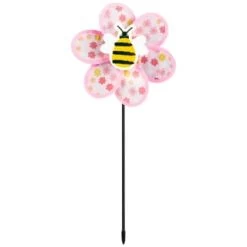 B&M Garden Windmills 3pk -Magic Garden 393686 girls windmills 3pk bee