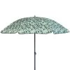 B&M Superbloom Sun Printed Parasol 1.8m - Leaf -Magic Garden 393761 superbloom sun 1 8m printed parsasol green leaf