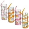B&M Little Safari Animal Tumbler & Straw (Assorted) -Magic Garden 394235 kids animal tumbler and straw group