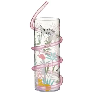 B&M Little Safari Animal Tumbler & Straw (Assorted) 4 B&M Little Safari Animal Tumbler & Straw (Assorted) - Image 2
