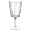 B&M Ridged Wine Glass - Clear -Magic Garden 394257 ridged wine glass clear