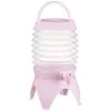 B&M Collapsible Drinks Dispenser 5.4L - Pink -Magic Garden 394280 colaspable drink dispenser pink 2