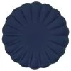 B&M Ocean Air Scallop Picnic Plate - Navy 2 B&M Ocean Air Scallop Picnic Plate - Navy -Magic Garden 394292 ocean scallop plate navy