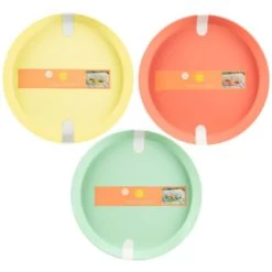 B&M Food Tray With Clear Lid - Yellow -Magic Garden 394984 food tray with clear lid group