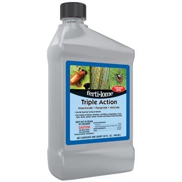 Fertilome Triple Action Disease & Mite Control Liquid Concentrate 32 Oz 3 Fertilome Triple Action Disease & Mite Control Liquid Concentrate 32 Oz