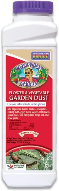 Bonide Captain Jack’s Flower & Vegetable Garden Dust - 1.5lb